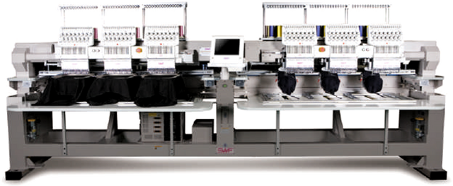 Dual Function SWF Embroidery Machine 3x3 6 Head