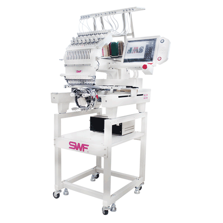 ES-T1501C Compact Single Head SWF Embroidery Machine